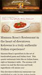 Mobile Screenshot of mammarosa.ca