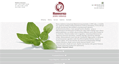 Desktop Screenshot of mammarosa.com.pl