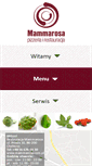 Mobile Screenshot of mammarosa.com.pl