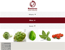 Tablet Screenshot of mammarosa.com.pl