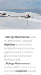 Mobile Screenshot of mammarosa.it