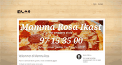 Desktop Screenshot of mammarosa.dk